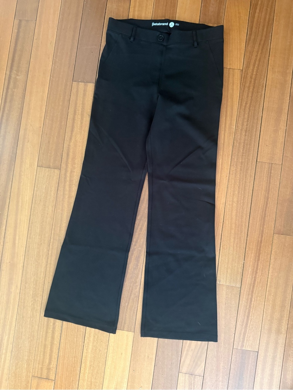 Betabrand Black Stretch Pants